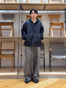 「アイテム（その他シューズ）」を使った、manatoさん（メンズ・173cm）の秋コーディネート