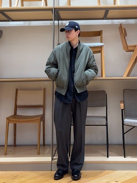 manatoさん（メンズ・173cm）の冬コーディネート