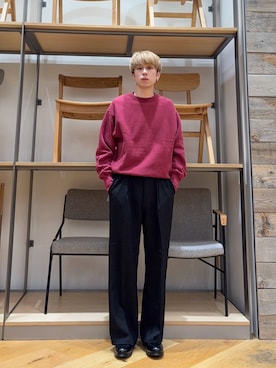 「アイテム（シューズ小物/雑貨）」を使った、manatoさん（メンズ・173cm）の秋コーディネート