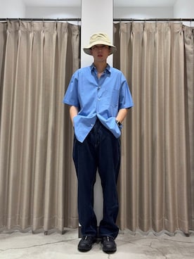 「アーバンリサーチ」｜「アイテム（スニーカー）」を使った、manatoさん（メンズ・173cm）の夏コーディネート