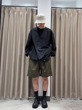 「アーバンリサーチ」｜「アイテム（スニーカー）」を使った、manatoさん（メンズ・173cm）の夏コーディネート
