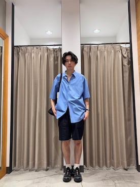 「アーバンリサーチ」｜「アイテム（スニーカー）」を使った、manatoさん（メンズ・173cm）の夏コーディネート