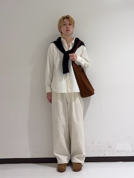 「アイテム（その他シューズ）」を使った、manatoさん（メンズ・173cm）の秋コーディネート