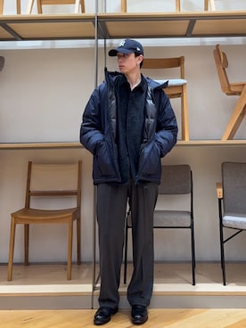 manatoさん（メンズ・173cm）の冬コーディネート