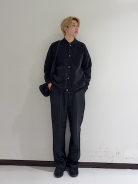 「アイテム（トートバッグ）」を使った、manatoさん（メンズ・173cm）の秋コーディネート