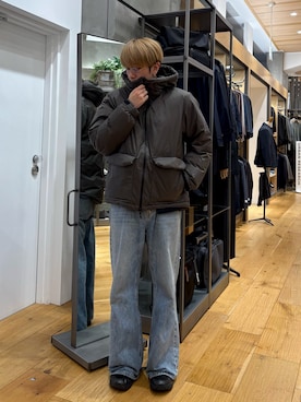 「冬の注目アウター」｜「アイテム（その他アウター）」を使った、manatoさん（メンズ・173cm）の秋コーディネート