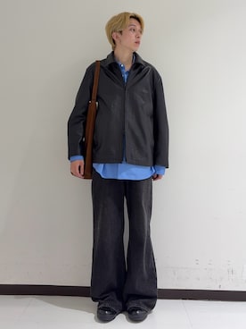 「アイテム（その他アウター）」を使った、manatoさん（メンズ・173cm）の秋コーディネート