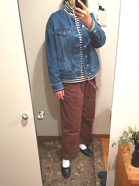 リーダーさん（レディース・165cm）の秋コーディネート