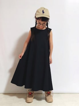 「POLO RALPH LAUREN CHILDRENSWEAR（ポロ ラルフ ローレン チルドレンズウェア）のアイテム（帽子）」を使った、reaxcheeseさん（キッズ・110cm）の秋コーディネート