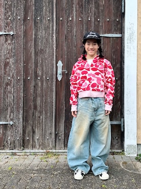 reaxcheeseさん（キッズ・143cm）の春コーディネート