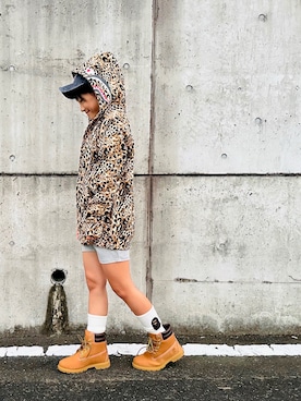 「アイテム（トップス）」を使った、reaxcheeseさん（キッズ・140cm）の秋コーディネート