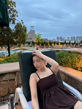 「アイテム（水着）」を使った、yuiさん（レディース・156cm）の夏コーディネート