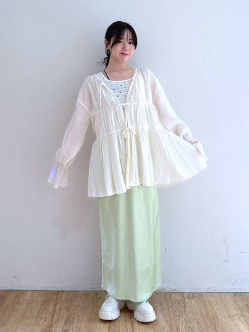 ヤドリギno.75 セール】シワサテンスカート 291132（スカート）｜LOWRYS FARM