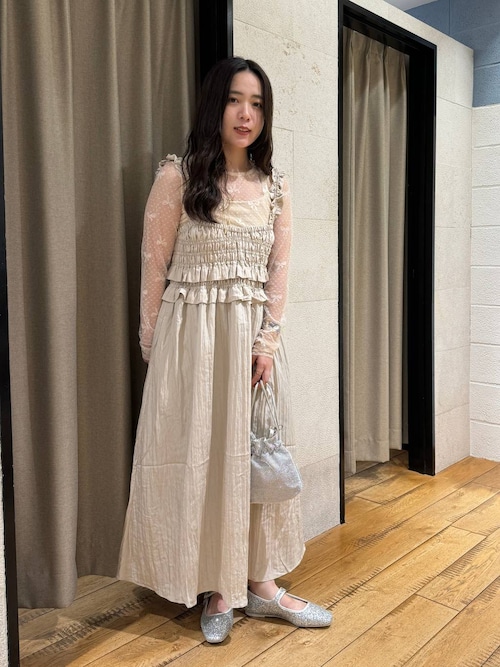 セール】チュールリボンレース 133784（Tシャツ/カットソー