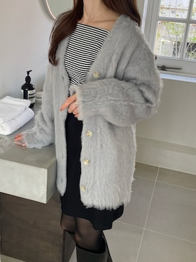 「andme（アンドミー）のアイテム」を使った、andmeさん（レディース・161cm）の秋コーディネート