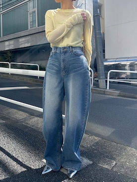 「andme（アンドミー）のアイテム」を使った、andmeさん（レディース・158cm）の春コーディネート