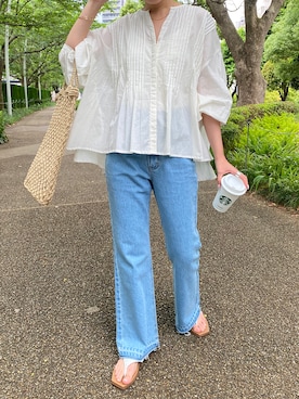 andmeさん（レディース・160cm）の夏コーディネート