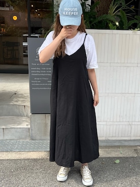 「andme（アンドミー）のアイテム（ワンピース/ドレス）」を使った、andmeさん（レディース・160cm）の夏コーディネート