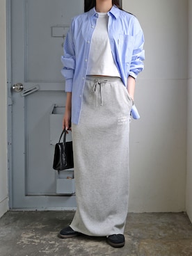 「ANME（アンメ）のアイテム」を使った、andmeさん（レディース・161cm）の春コーディネート