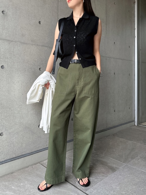 【3サイズ展開】ワイドベイカーパンツ