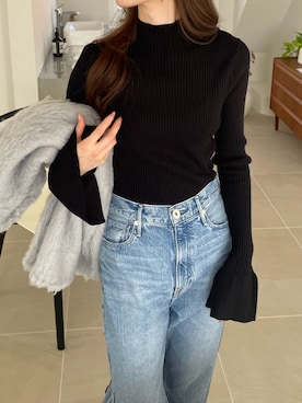 「andme（アンドミー）のアイテム」を使った、andmeさん（レディース・161cm）の秋コーディネート