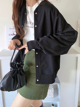 「andme（アンドミー）のアイテム」を使った、andmeさん（骨格ウェーブ・レディース・160cm）の秋コーディネート