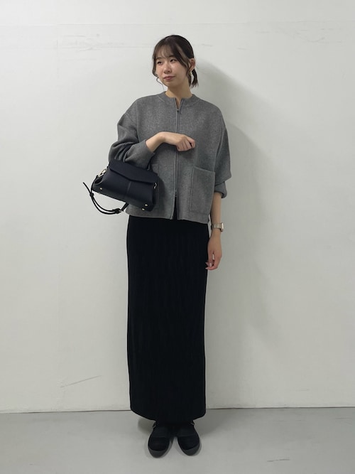 urban research doors ニットZIPブルゾン
