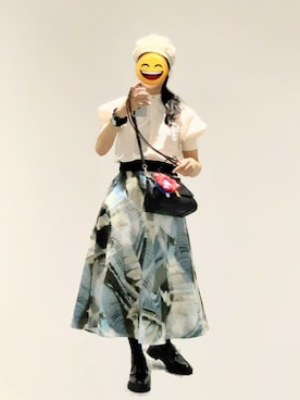 「アイテム（パスケース）」を使った、hocheさん（レディース・183cm）の秋コーディネート