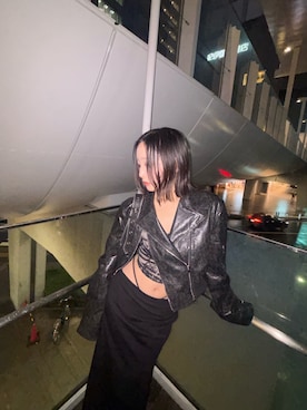 「アイテム（キャミソール）」を使った、ゆうみさん（レディース・167cm・20代）の秋コーディネート