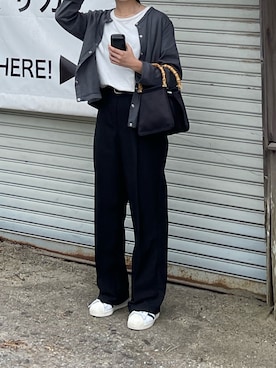 mさん（レディース・158cm）の秋コーディネート