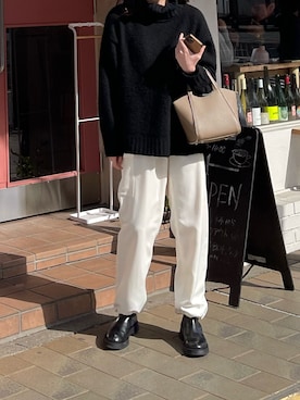 mさん（レディース・158cm）の冬コーディネート