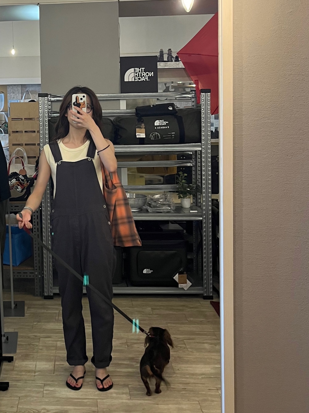 「休日コーデ、オトナ女子、カジュアルコーデ、ootd、サロペット、オーバーオール」｜「BEAUTY&YOUTH UNITED ARROWSのアイテム（サロペット/オーバーオール、その他）」を使った、mさん（レディース・158cm）の秋コーディネートの1枚目の写真