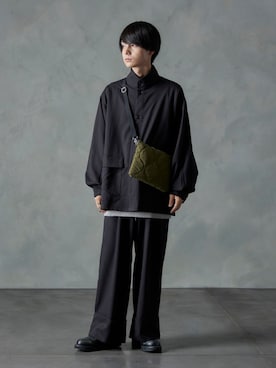 「ロールアップ」｜「アイテム（ブルゾン）」を使った、Nilway_officialさん（メンズ・180cm）の秋コーディネート