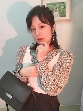 「lady」｜ダニエルさん（レディース・155cm）の春コーディネート
