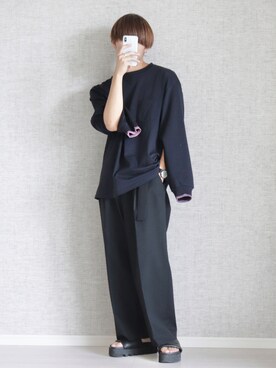 「stein」｜「アイテム（その他）」を使った、タツさん（メンズ・168cm）の秋コーディネート