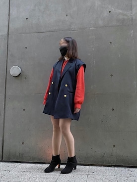 「Chico（チコ）のアイテム（その他アウター）」を使った、mAi,さん（レディース・158cm）の春コーディネート