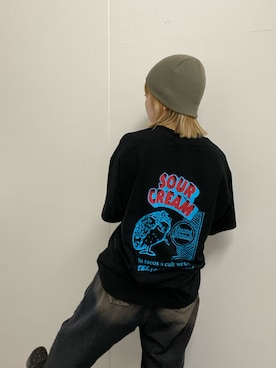 「Sourcream（サワークリーム）のアイテム」を使った、kanakoさん（レディース・165cm）の夏コーディネート