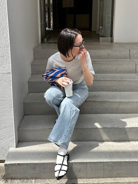 「Discoat」｜「アイテム（サンダル）」を使った、yuiさん（レディース・162cm）の春コーディネート