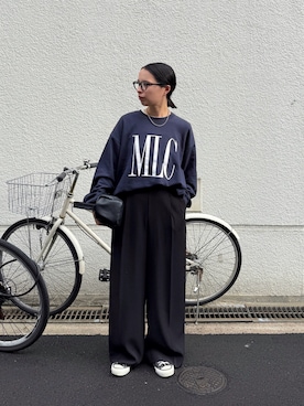 「Discoat」｜「アイテム（パンツ）」を使った、yuiさん（レディース・162cm）の秋コーディネート