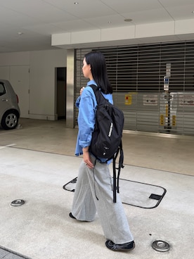 「DISCOAT（ディスコート）のアイテム」を使った、yuiさん（レディース・162cm）の秋コーディネート