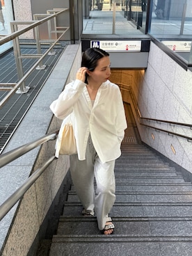 「アイテム（キャミソール）」を使った、yuiさん（レディース・162cm）の秋コーディネート