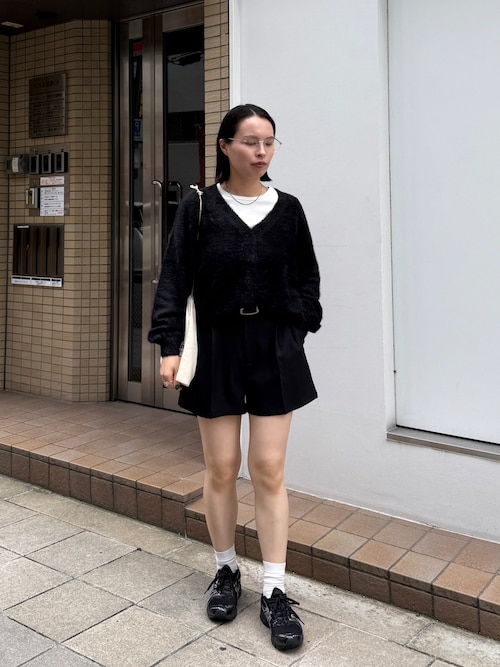 Discoat（ディスコート） パンツ メランジショートパンツ レディース