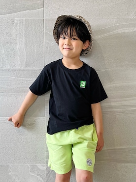 𝗧𝗼𝗻𝗮𓃟𝗡𝗮𝘀𝗵𝗶さん(キッズ・110cm)の夏コーディネート