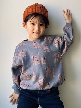 𝗧𝗼𝗻𝗮𓃟𝗡𝗮𝘀𝗵𝗶さん（キッズ・110cm）の秋コーディネート