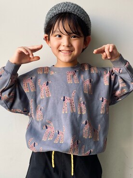 𝗧𝗼𝗻𝗮𓃟𝗡𝗮𝘀𝗵𝗶さん（キッズ・110cm）の冬コーディネート