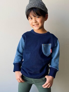 𝗧𝗼𝗻𝗮𓃟𝗡𝗮𝘀𝗵𝗶さん(キッズ・110cm)の秋コーディネート