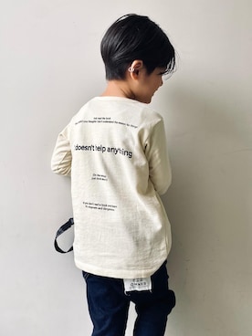 𝗧𝗼𝗻𝗮𓃟𝗡𝗮𝘀𝗵𝗶さん(キッズ・110cm)の冬コーディネート