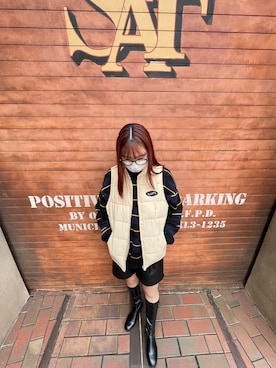 フウリさん(レディース・170cm)の冬コーディネート