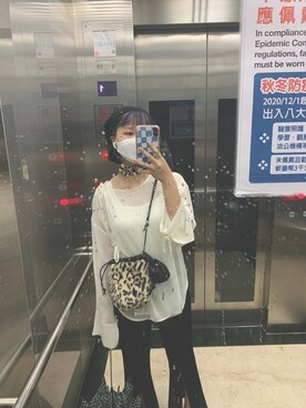 「niko and...（ニコアンド）のアイテム（ショルダーバッグ、その他）」を使った、Zoe/肉伊さん（レディース・157cm）の秋コーディネート