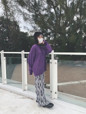 「ACME」｜Zoe/肉伊さん（レディース・156cm）の冬コーディネート